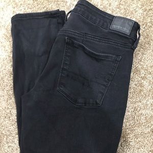 American Eagle Black Skinny Jeans